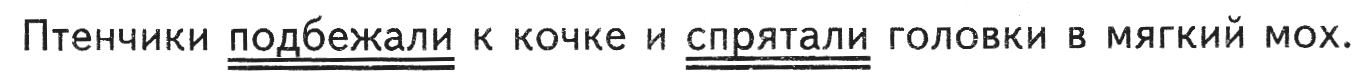 Найди в тексте предложение с однородными сказуемыми